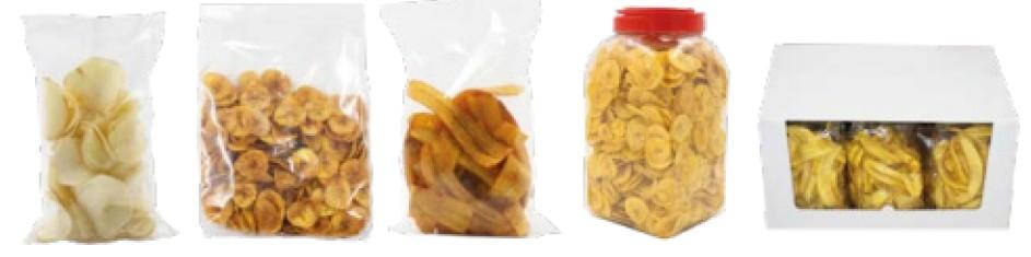 Tropical snack varieties